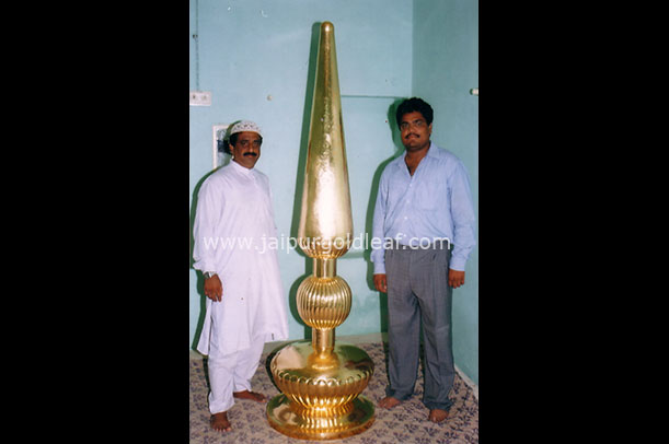 24K GOLD PLATING KALASH (MANDVI)